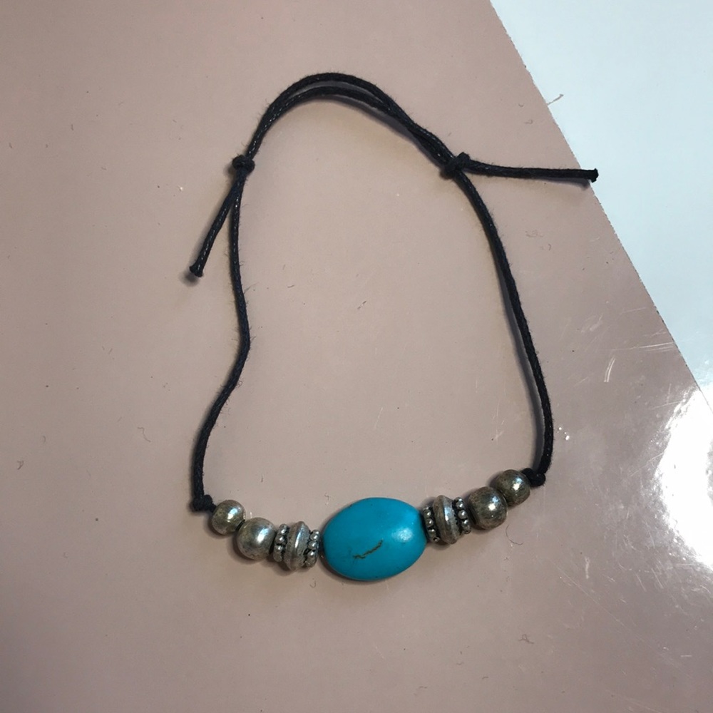 Turquoise pull bracelet